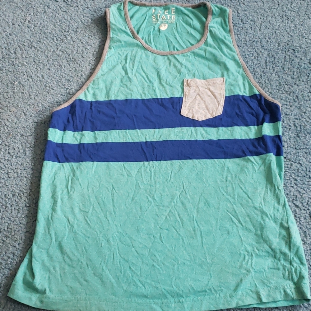 Turquoise/blue Free State tank top